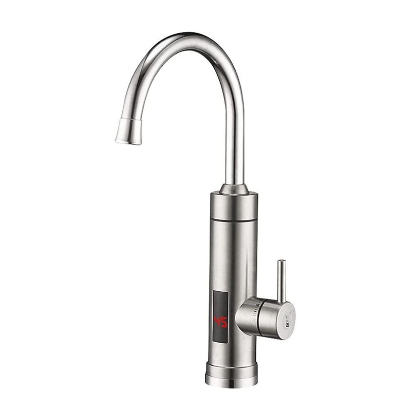 Robinet electric 3000W, afisaj LED temperatura apa, inox, 220V, rotire 360 grade - imagine 12